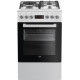Dujinė viryklė su elektrine orkaite BEKO FSE53320DWCS