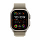 Išmanusis laikrodis Apple Watch Ultra 2 GPS + Cellular, 49mm Titanium Case with Olive Alpine Loop - Large MRF03UL/A