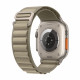 Išmanusis laikrodis Apple Watch Ultra 2 GPS + Cellular, 49mm Titanium Case with Olive Alpine Loop - Large MRF03UL/A