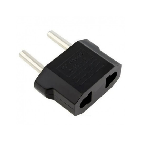 Travel adapter / connector USA/EU 2.5 / 220V 10A