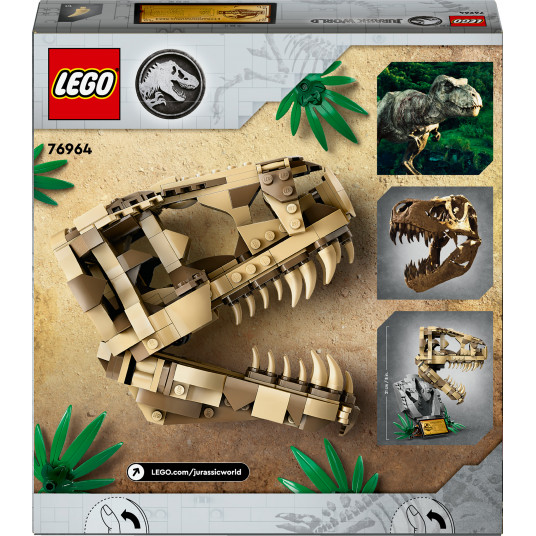 LEGO® 76964 „Jurassic World“ Dinozaurų fosilijos: tiranozauro kaukolė