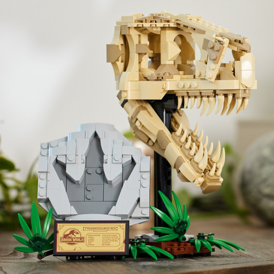 LEGO® 76964 „Jurassic World“ Dinozaurų fosilijos: tiranozauro kaukolė