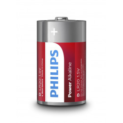 Philips Power Alkaline baterija LR20P2B/10