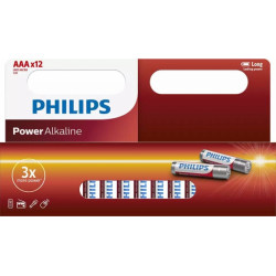 LR03P12W/10 Power Alkaline AAA / 12 pcs