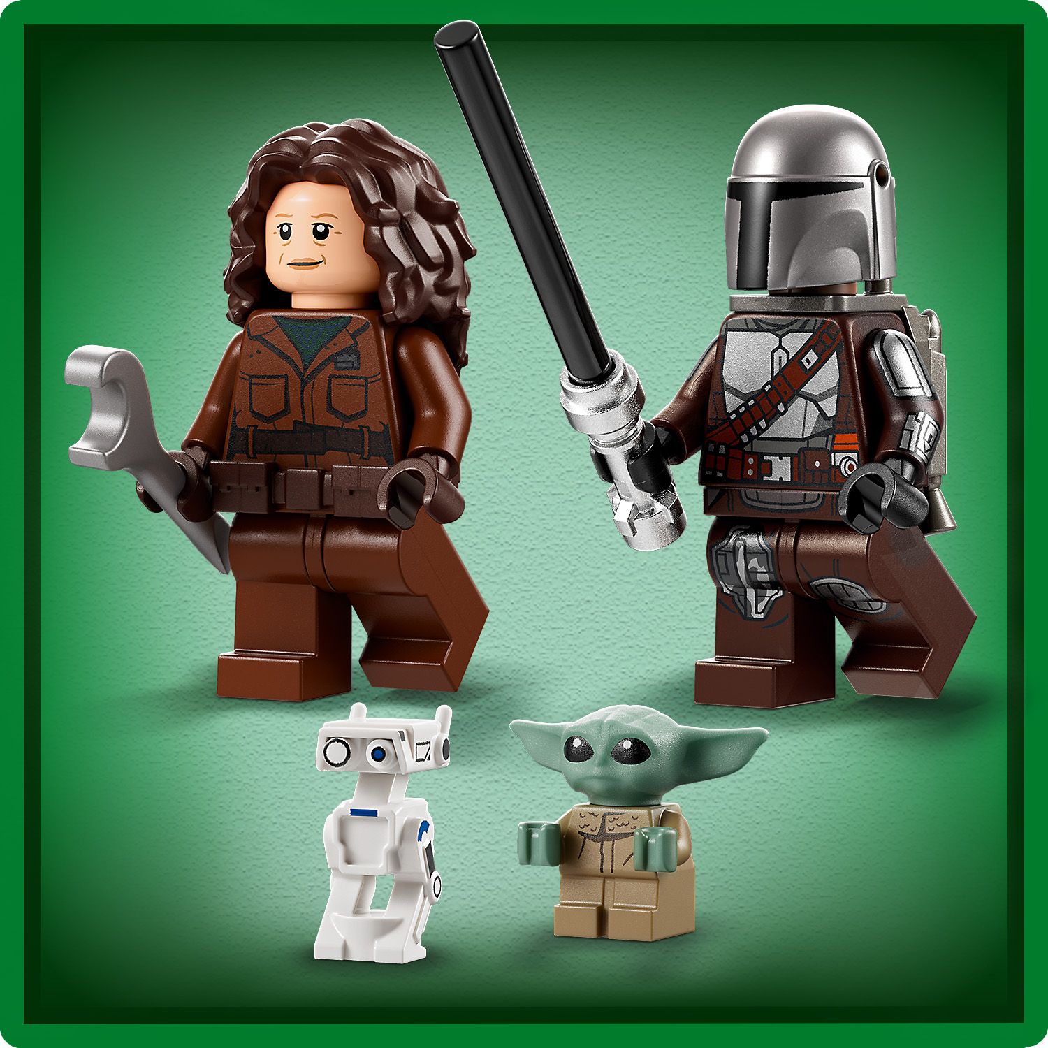4 „LEGO® Star Wars™“ personažai