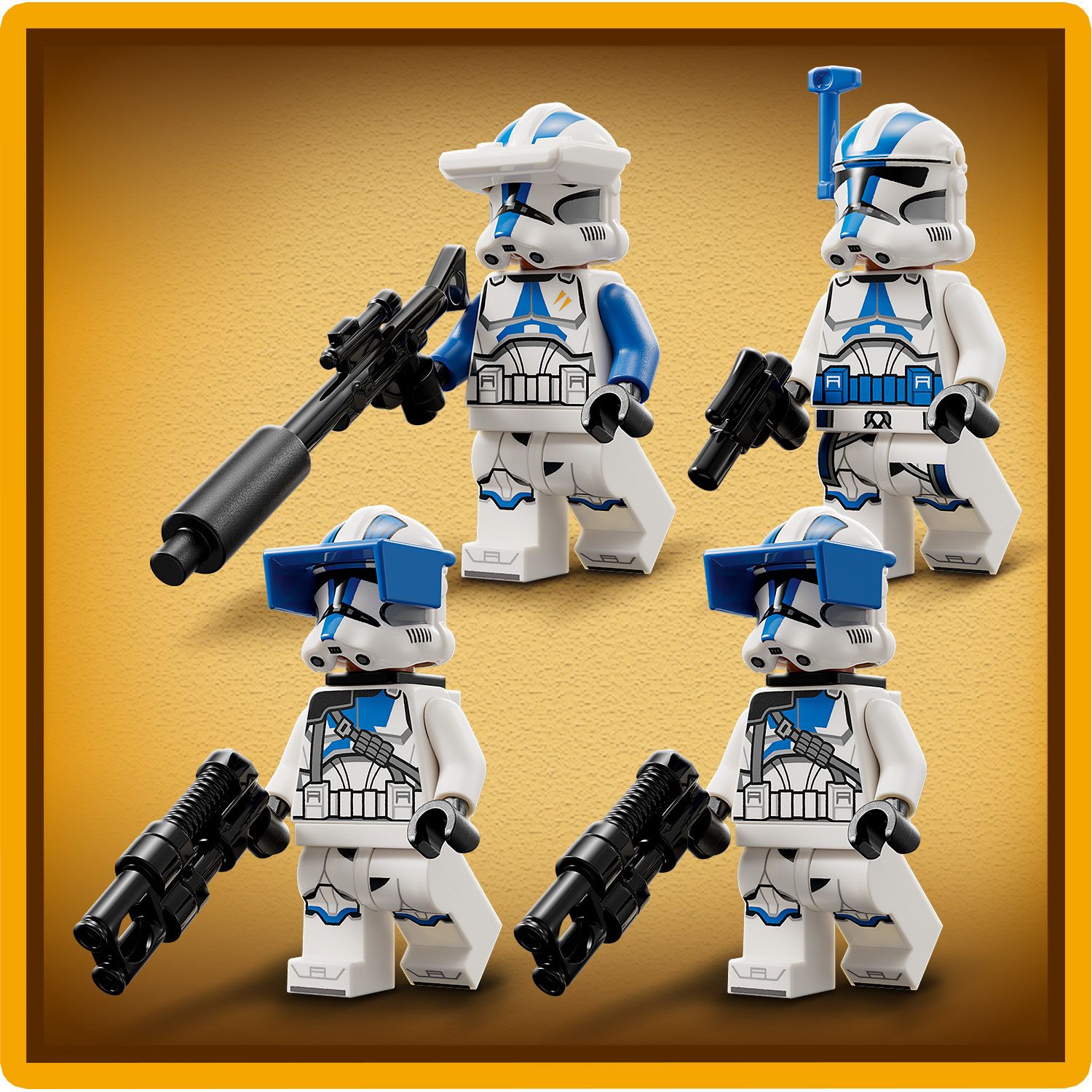 4 LEGO® Star Wars™ minifigūras