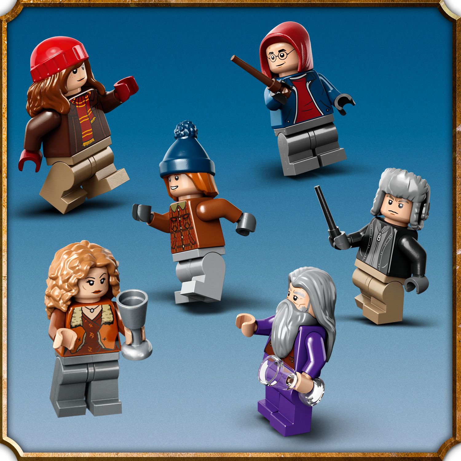 Kuus minifiguuri