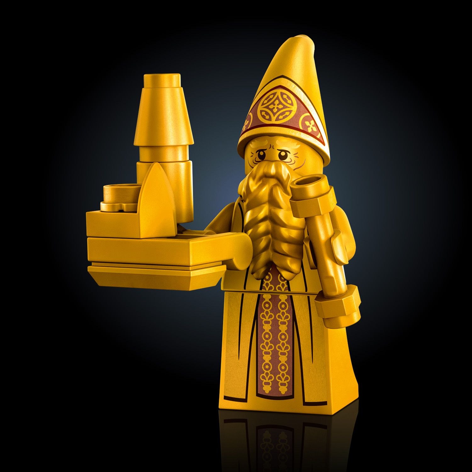 Iekļauta statujas minifigūra