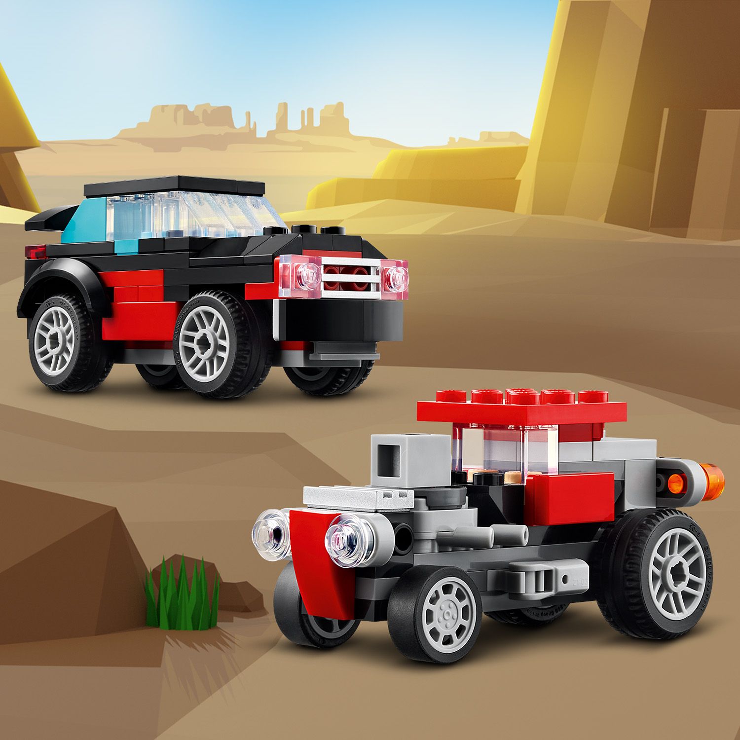 2 autoga mängukomplekt