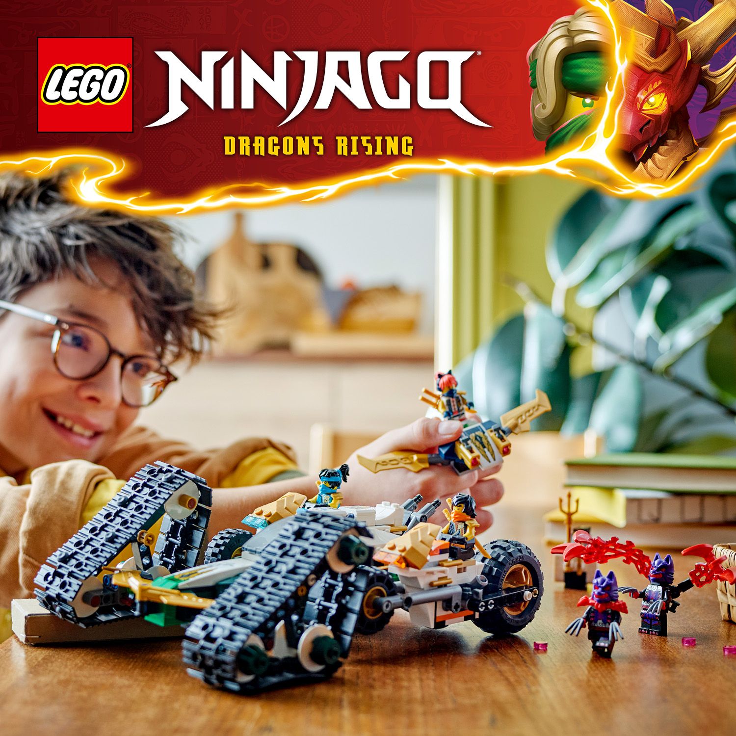 Imeline NINJAGO® 4-ühes automängukomplekt