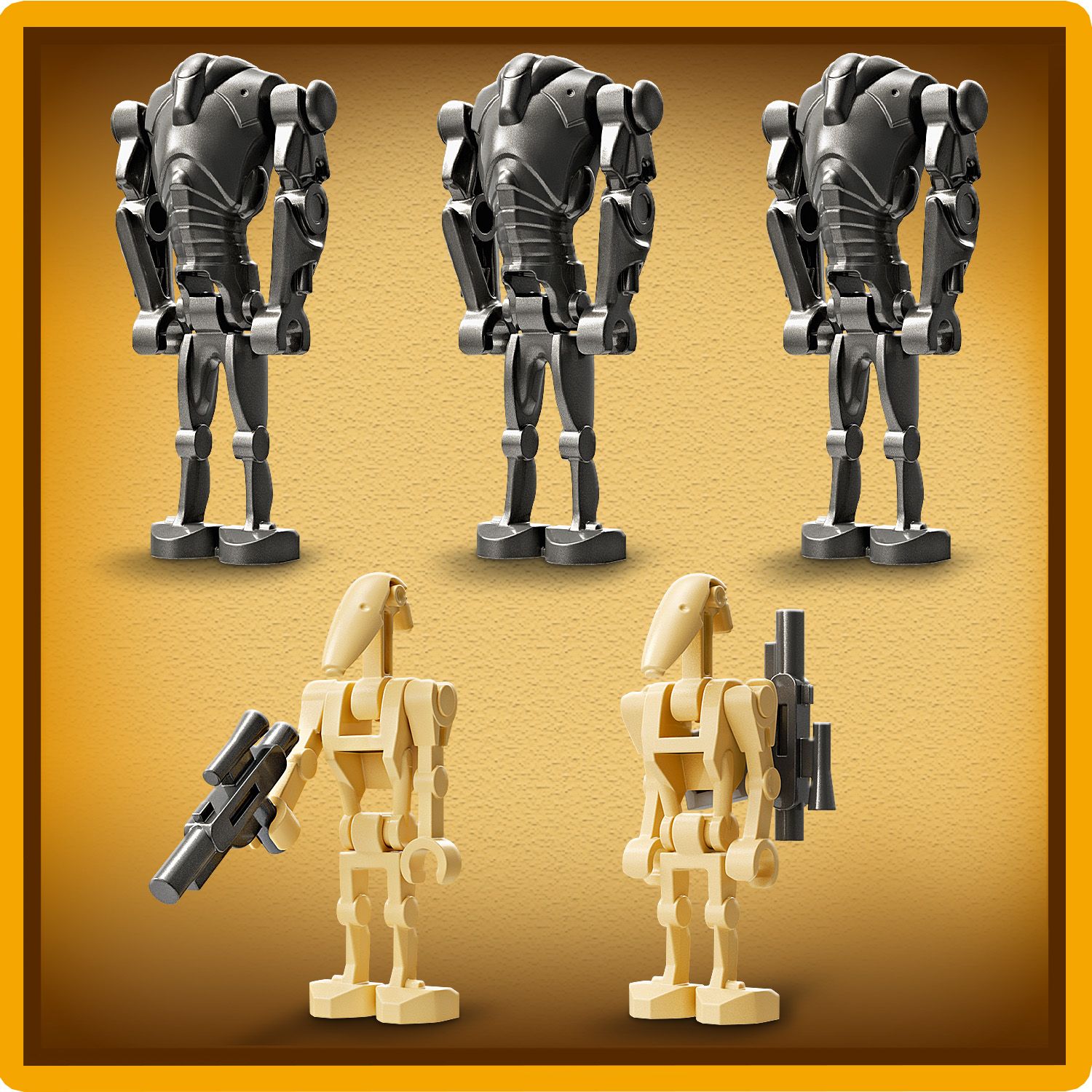 Viis LEGO® figuuri