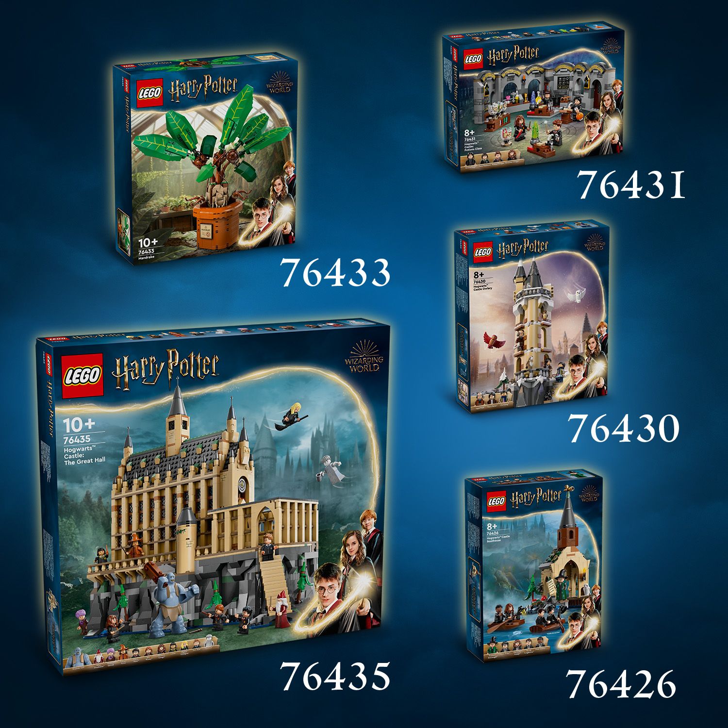 Maagiline LEGO® Harry Potter™-i kingiidee lastele