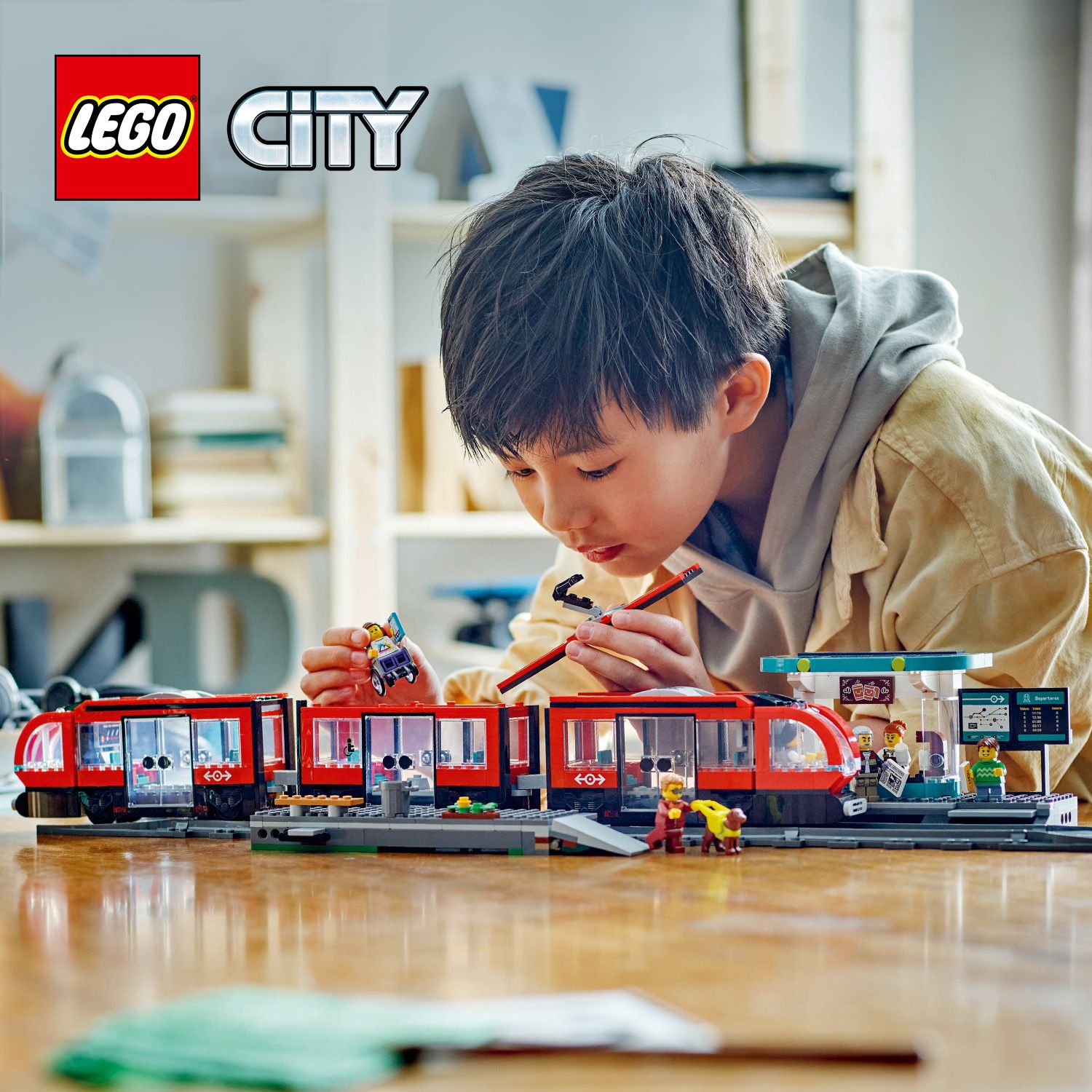 „LEGO® City“ tramvajaus žaidimo rinkinys