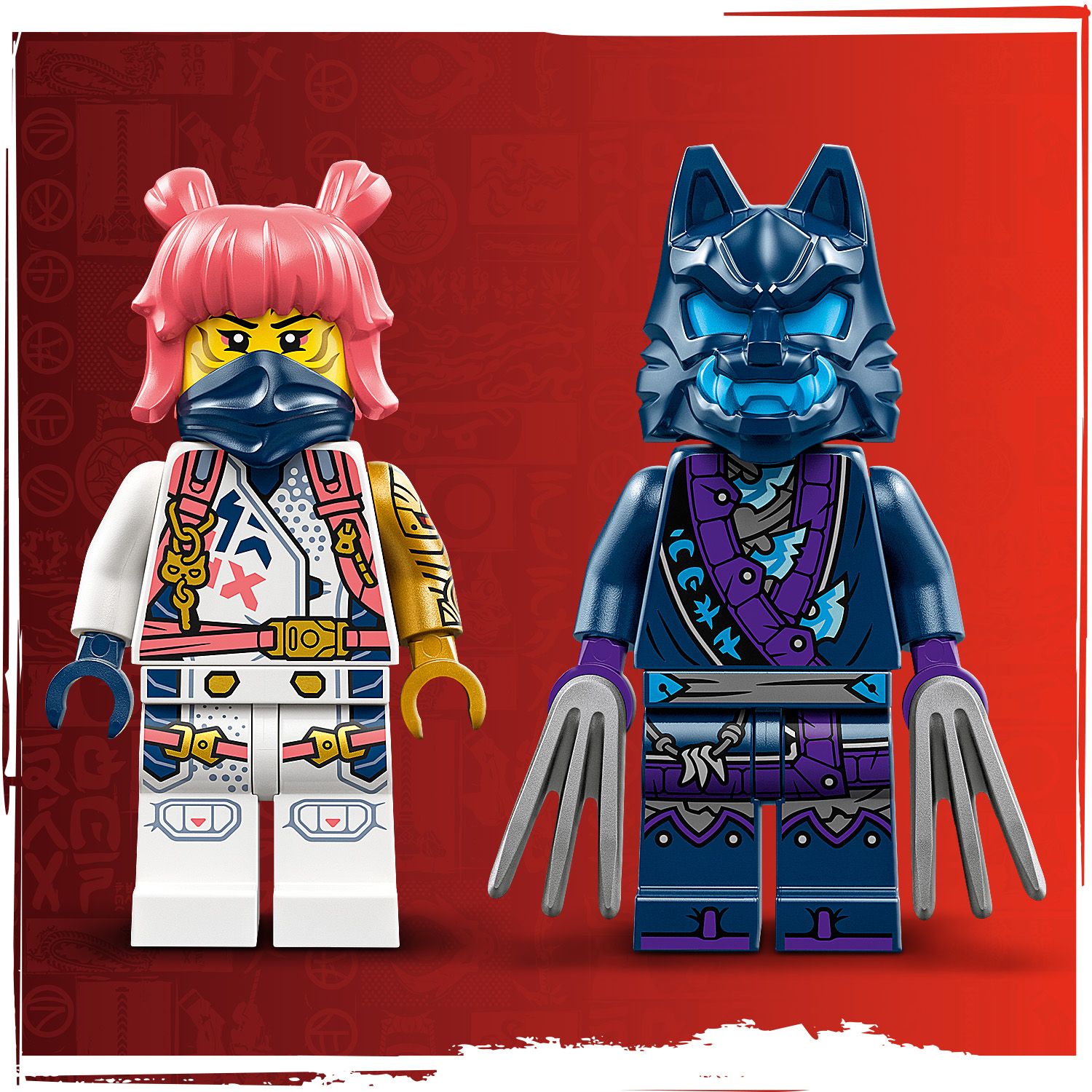 2 NINJAGO® minifigūrėlės