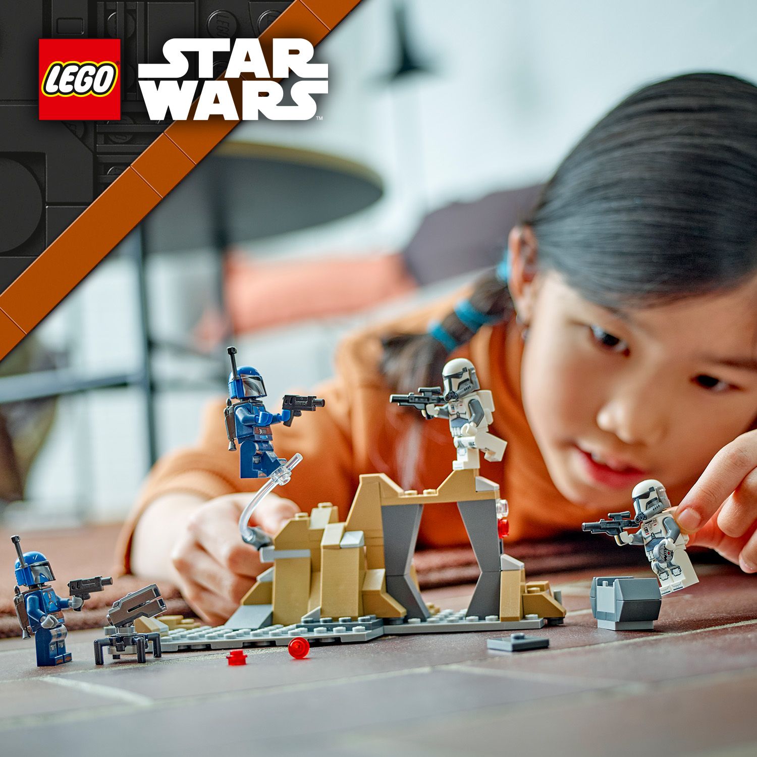 LEGO® Žvaigždžių karų: mandaloriečio kovos rinkinys