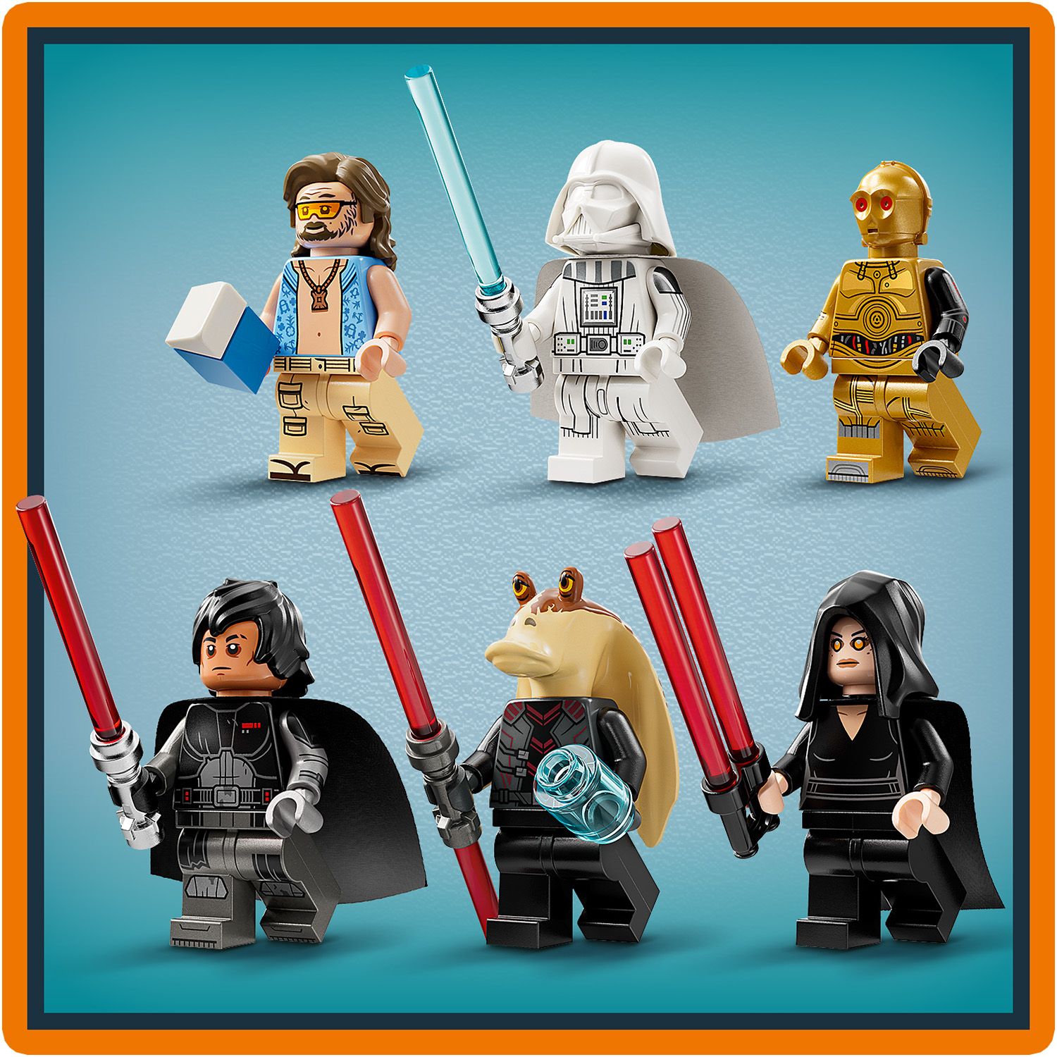 6 „LEGO® Star Wars™“ figūrėlės