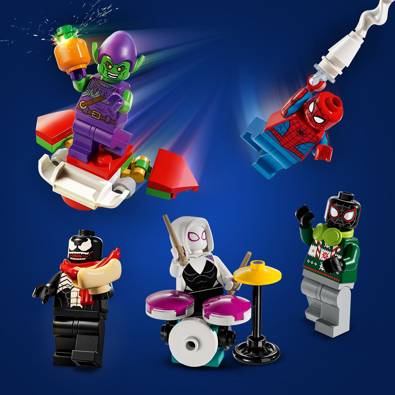 5 minifigūrėlės
