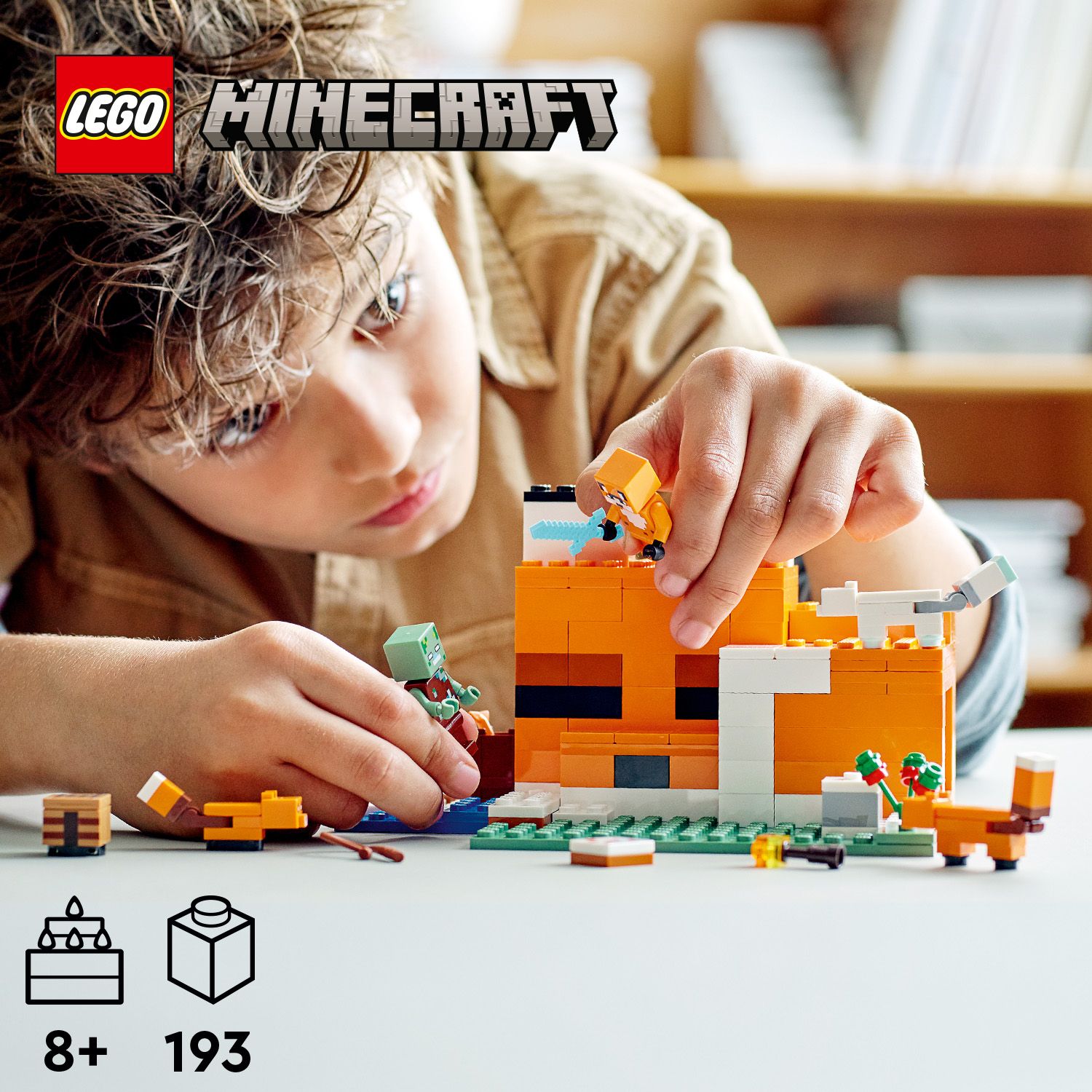 Minecraft® piedzīvojumi lielā lapsu mājā