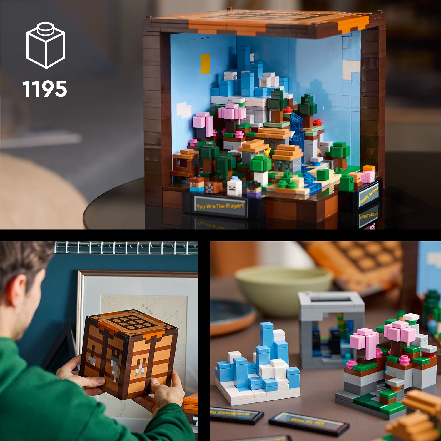 Visa LEGO® Minecraft® maģija vienā komplektā