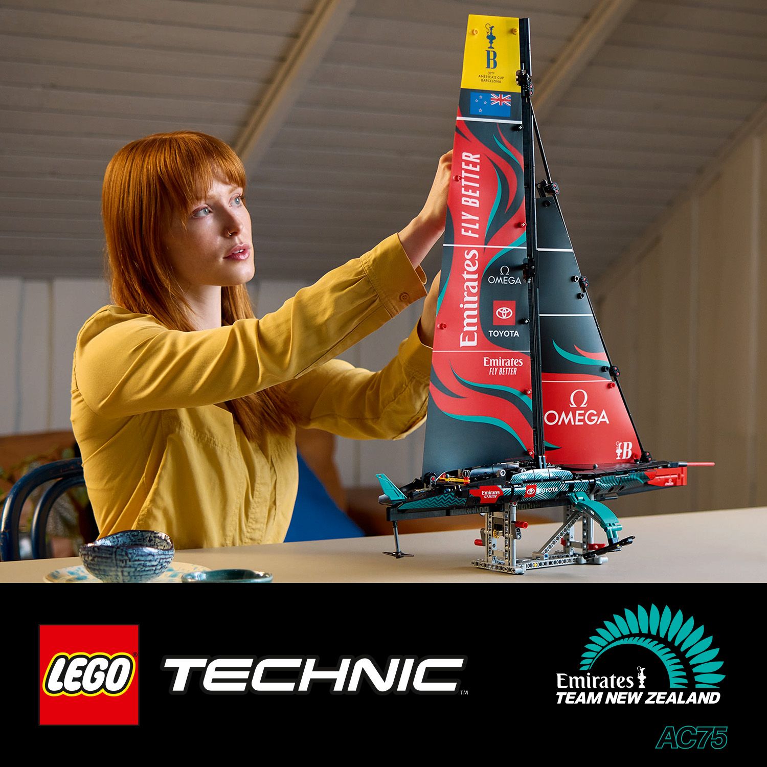 LEGO® sacīkšu jahtas komplekts pieaugušajiem