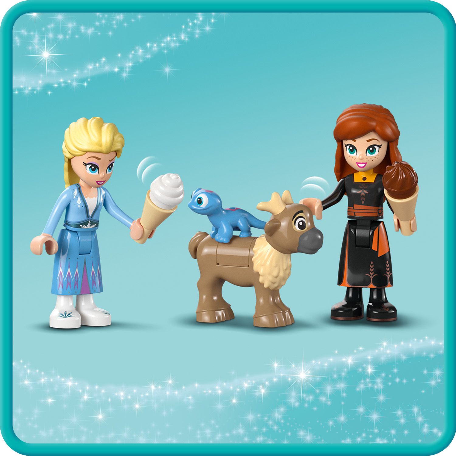 Četri jautri Disney Frozen varoņi
