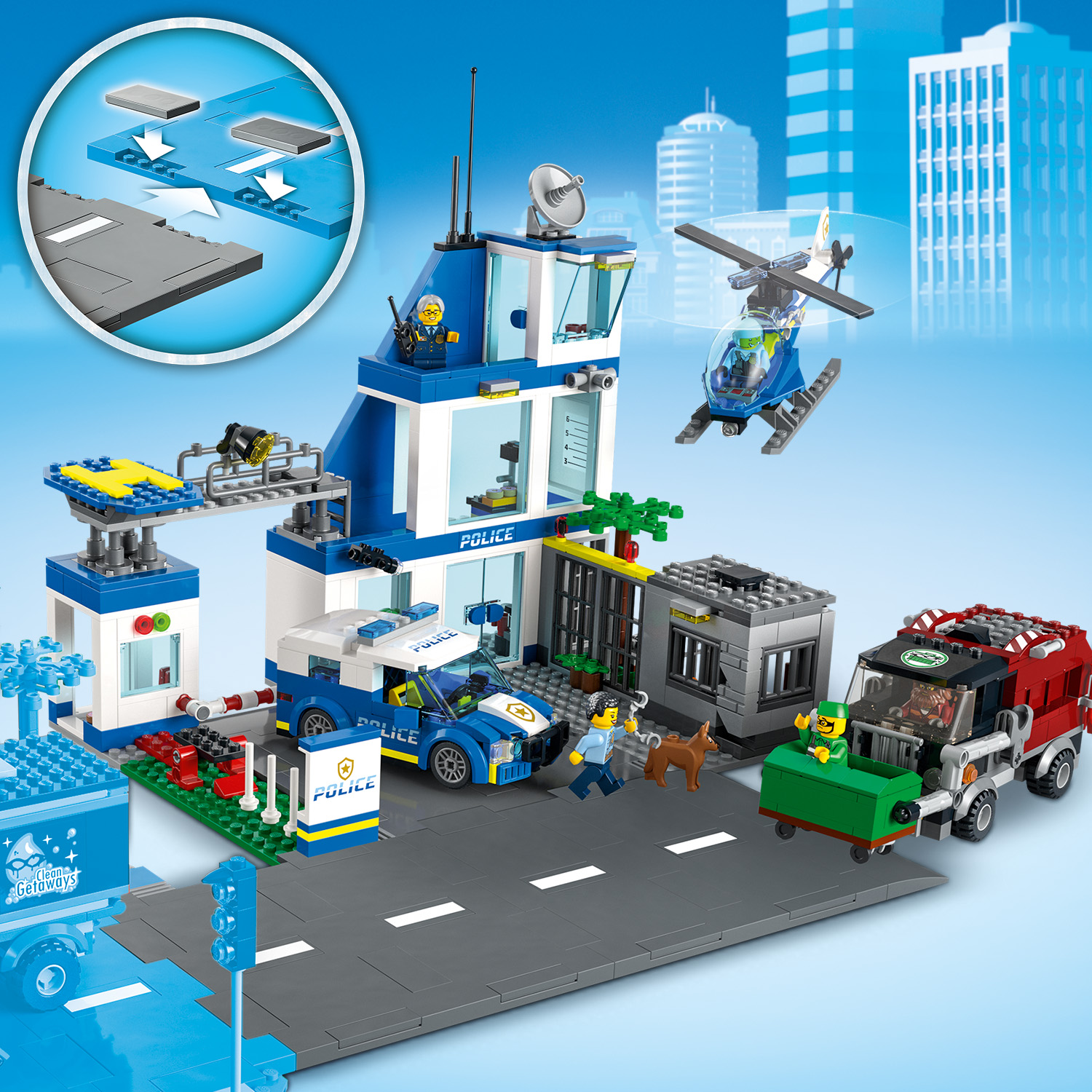 LEGO® ceļa plākšņu sistēma