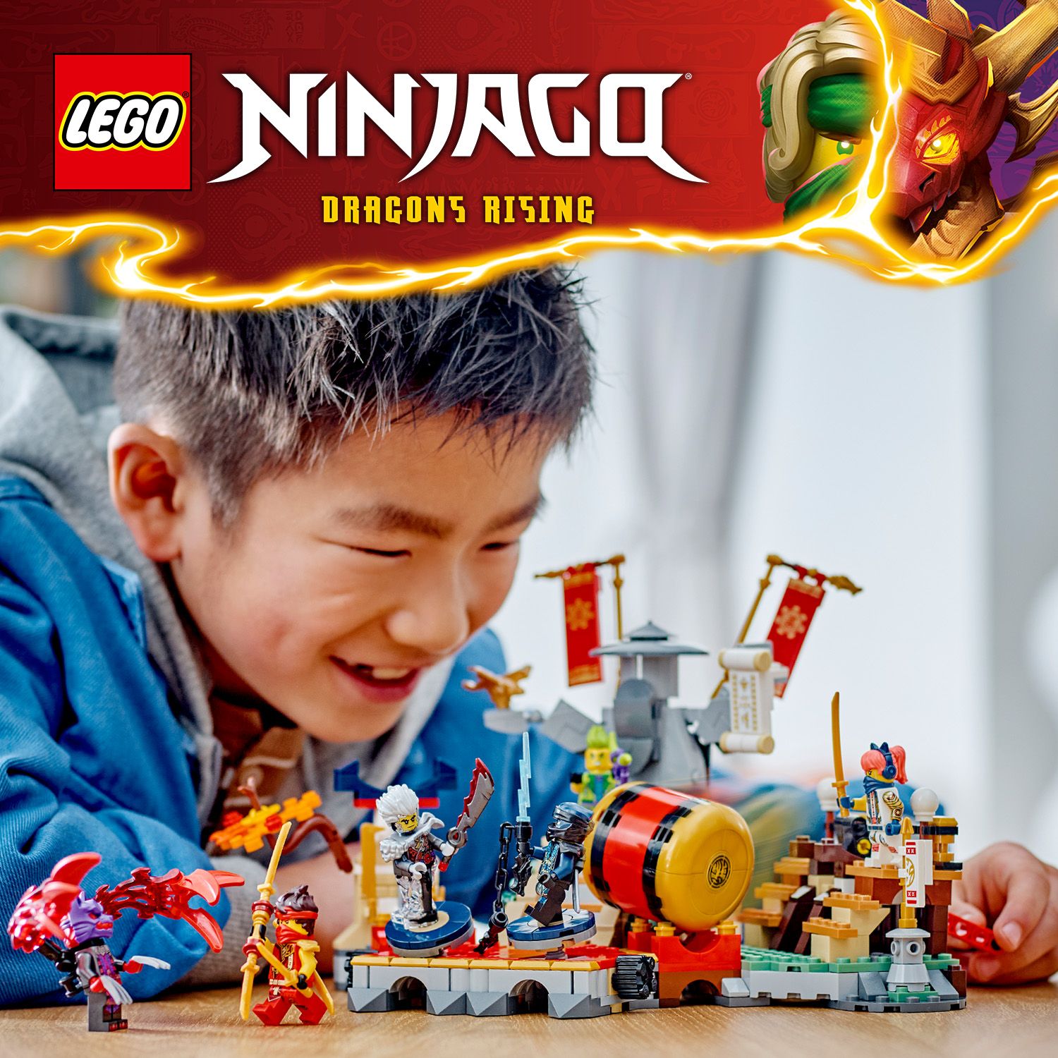 LEGO® NINJAGO® Turnīra cīņas arēnas komplekts