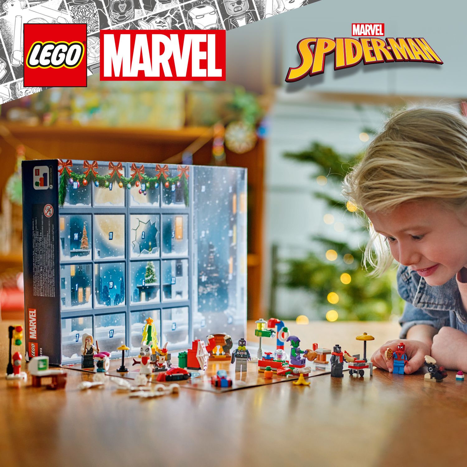 Svētku kalendārs Marvel faniem ar dāvanu katrai dienai