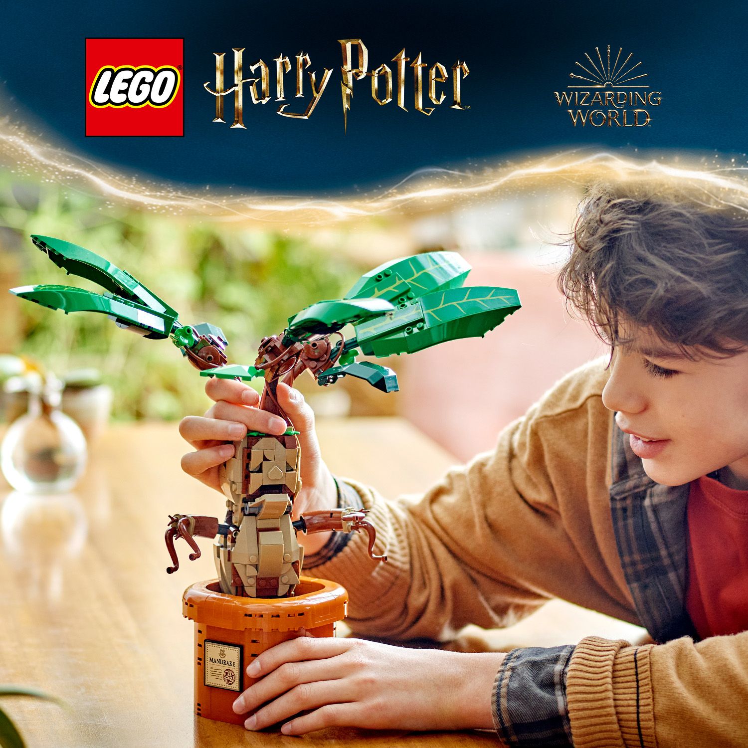 LEGO® Harry Potter™ rotaļu Mandragors bērniem