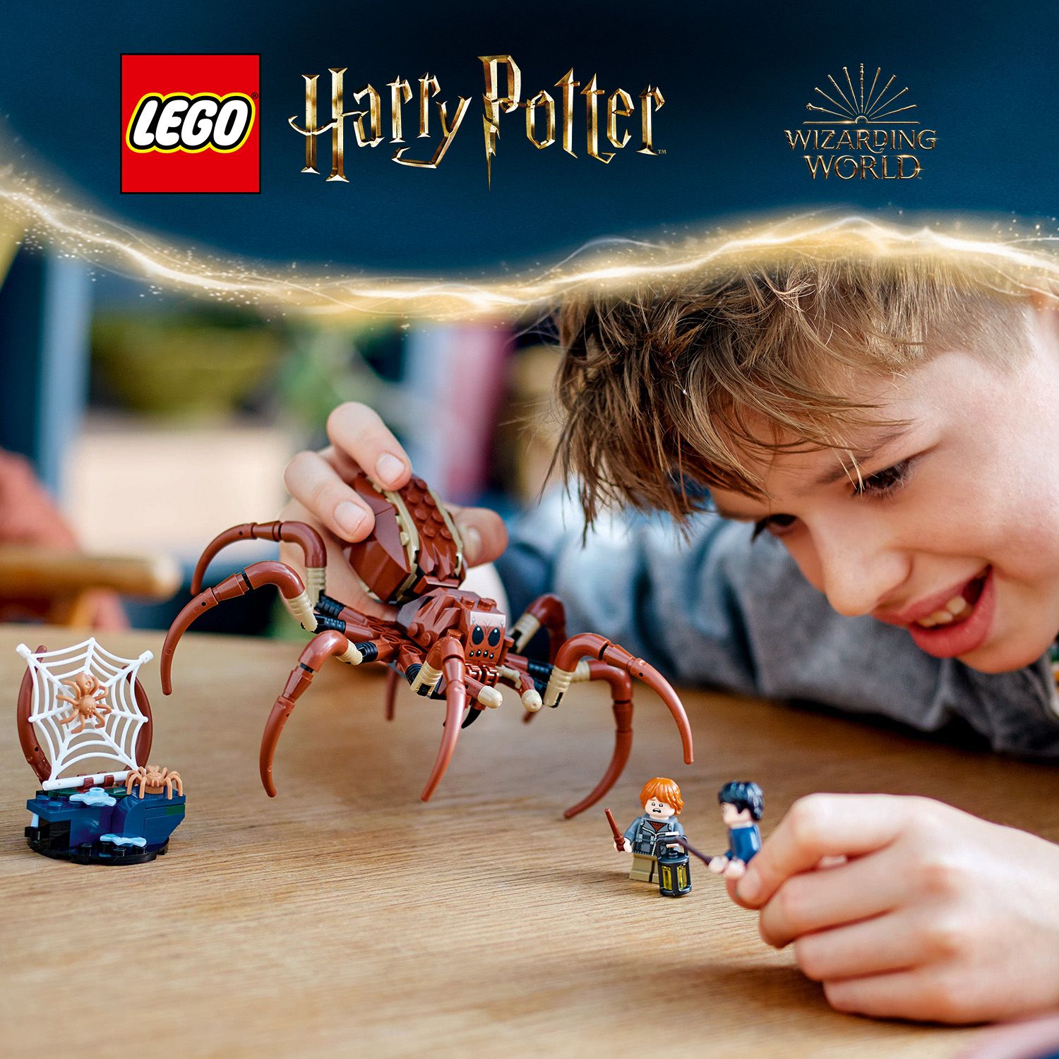 LEGO® Harry Potter™ rotaļu zirneklis bērniem