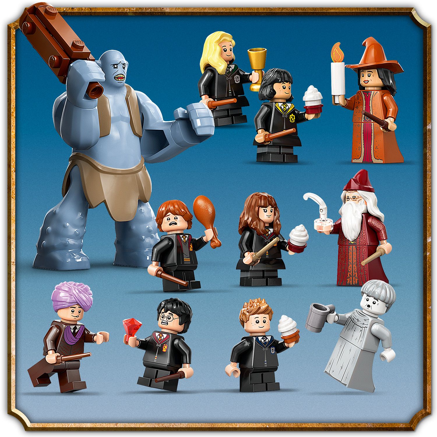 11 kolekcionējamas minifigūras