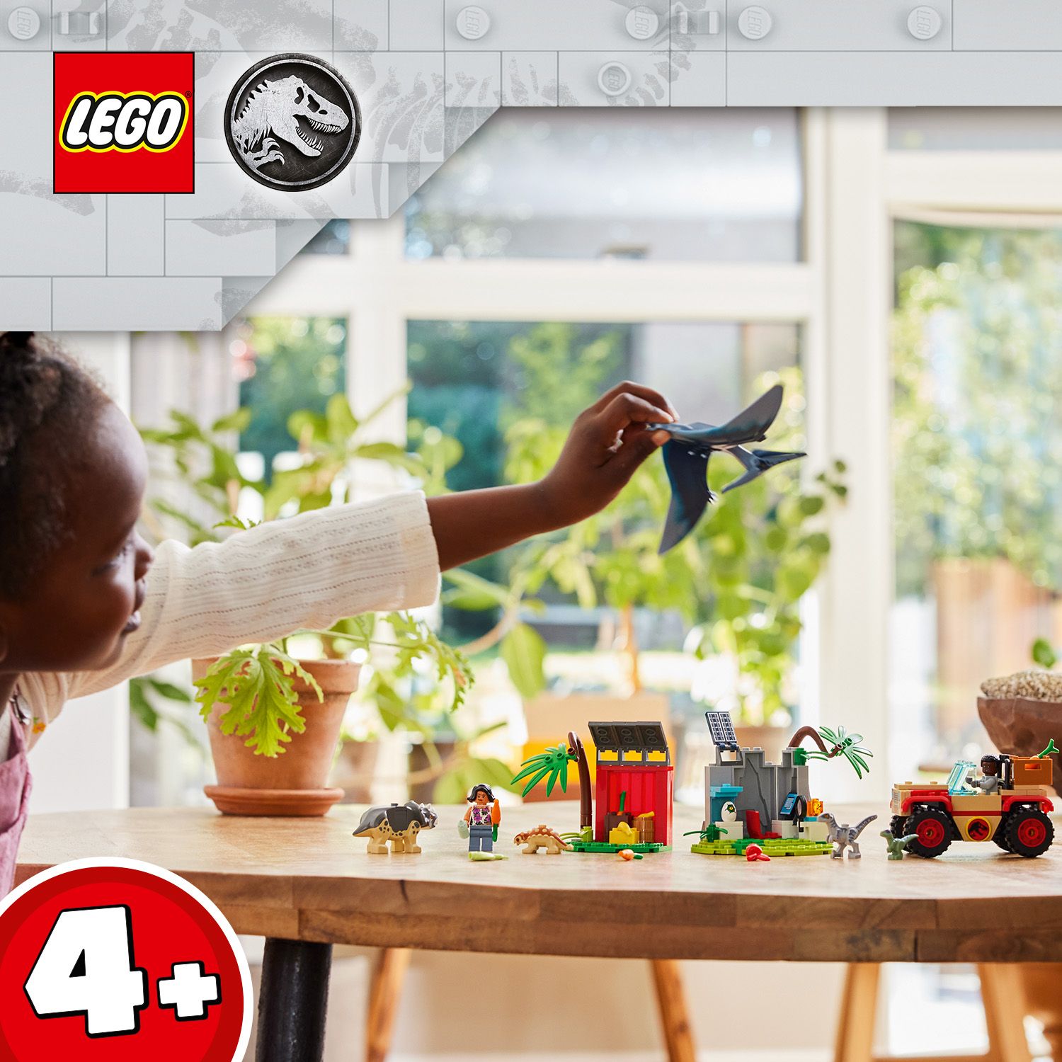 LEGO® Jurassic World komplekts dinozauru faniem